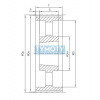 Remenica TB 192 14M 170 optibelt ZRS na Taper Lock