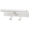 YAMAZAKI Vešiak na batoh Tower 5316, kov/plast, š.26 cm, biely