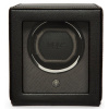 Wolf Cub single černá kůže 461103 watchwinder