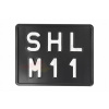 Registračná tabuľa SHL M11 čierna