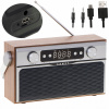 Retro rádio prenosný kuchyňa MP3 / USB / BT Aku 1183 (Retro rádio prenosný kuchyňa MP3 / USB / BT Aku 1183)