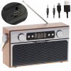 Retro Radio Prenosné Kuchyňa MP3 / USB / BT AKU 1183 (Retro Radio Prenosné Kuchyňa MP3 / USB / BT AKU 1183)