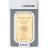 Heraeus zlatý zliatok tehlička 50 g