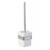 Wenko WC kefa bez vrtania Premium Plus kovovo lesklá 37 x 10 x 12 cm