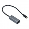 Sieťová karta iTec USB-C Metal Gigabit Ethernet adapter, C31METALGLAN