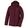 Husky Dámská hardshellová plněná bunda Nurme L dark bordo (Velikost: XL)