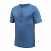 Pánske tričko kr.rukáv SENSOR MERINO AIR EARTH riviéra blue XXL