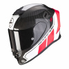Moto přilba SCORPION EXO-R1 CARBON AIR CORPUS II černo/neonově červená XL
