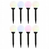 Solárne svietidlá - Záhradné svetlo Solar RGB LED KULA SET 8 ks (Solárne svietidlá - Záhradné svetlo Solar RGB LED KULA SET 8 ks)