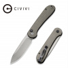 Civivi Button Lock Elementum Gray Micarta C2103C