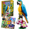 LEGO Creator 3 v 1 31136 Exotický papagáj 3 v 1 + KATALÓG LEGO 2024 NOVINKA (LEGO CREATOR 31136 Tehly Exotická papagájová žaba Ryba 3v1 + KATALÓG 2024)