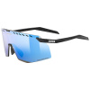Uvex Pace Stage CV, cyklistické okuliare - BLACK MATT /MIR. BLUE