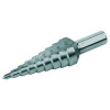 Madalbal Vrták stupňovitý 4-20mm, stupňovanie 2mm, 9 otvorov, stopka pr.8mm, dĺžka 75mm, HSS, DIN 1412C Extol 8801162