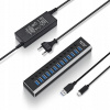 Sieťový adaptér Koncentrátor RSHTECH 13-portový USB 3.1 Gen2