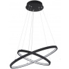 Globo 67192-42B LED závesné stropné svietidlo Ralph 1x42W | 1500lm | 3000K - stmievateľné, pamäťová funkcia, čierna, opál
