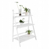 Stojan na kvety - Rack rebrík rebrík Stand biele police 96cm (Stojan na kvety - Rack rebrík rebrík Stand biele police 96cm)