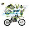 Blackbird Polepy na motocykel (sada polepov Dream) Kawasaki KX125+KX250 / 03-08 - typ polepov Dream4