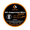 GeekVape drôt Juggernaut Wire (28ga+38ga)*2 +Ribbon(38ga*24ga) SS316L dĺžka drôtu: 3m, AGW: (28ga+38ga)*2 +Ribbon(38*24)