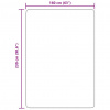 vidaXL Chlpatý koberec s vysokým vlasom NAVARRA béžová 160x230 cm - Béžová - 252657-268290