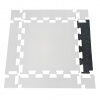 Náběh k podlaze EWMAT tl. 15 mm, 10% EPDM, zkosená strana, šedá