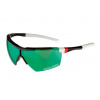 Brýle Salice 004 ITA Black/multireflex green/transparent