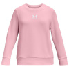 UNDER ARMOUR Rival Terry Crew, pink - M