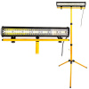 Svetlomet Halogénová LED 420w 12V 24V + Nastaviteľný stavebný stojan 92-186cm