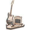 3D puzzle ROBOTIME Roker 3D drevené puzzle Elektrická gitara 140 dielikov (TG605K)