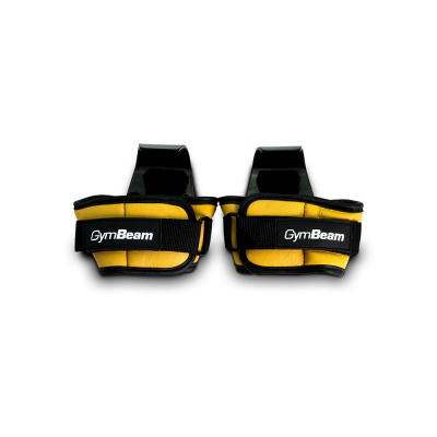 Fitness Háky - GymBeam barva: černá - žlutá, velikost: uni