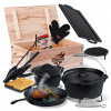 Dutch Oven Set Kompletná sada na varenie a grilovanie (Dutch Oven Set Kompletná sada na varenie a grilovanie)
