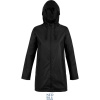 NEOBLU Bunda Antoine Women, vosková, nepromokavá, dámská COT243175n1103-deep black L Černá deep