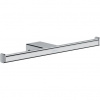 Hansgrohe AddStoris Dvojitý držiak na toaletný papier, chróm, 41748000