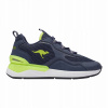 Detské topánky KangaROOS KD-Road dark navy/lime 30 EU