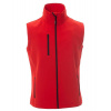PAYPER GLASGOW 001363-0355 / Softshellová dvojvrstvová vesta - červená 4XL