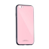 Puzdro gumené Huawei Mate 20 Lite Glass ružové PT