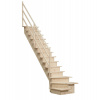 Egibi Mlynárske schody TURN borovica E STAIRS, 300 x 80 cm Ľ