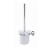 Duravit D-Code - WC kefa nástenná, matné sklo/chróm 0099271000