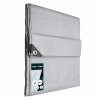 ShopJK krycia plachta ČIERNO STRIEBORNÁ 4X5 M 260G/M2