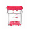 Nádoba na potraviny CamSquares Fresh Pro , Cambro, 7,6L, Priehľadná, 229x229x(H)243mm
