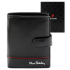 Pánska kožená peňaženka Pierre Cardin YS605 326A čierno-červená 10,5 x 13 x 3 cm