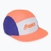 Šiltovka ASICS Performance Running 5 Panel sun coral/brilliant white