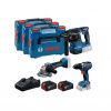 BOSCH GSR 18V-65 + GBH 18V-22 + GWS 18V-8 0615A5009G