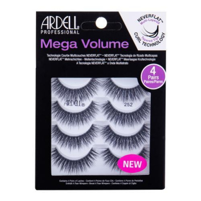 Ardell Mega Volume 252 Umelé mihalnice 4 ks black