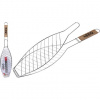 BBQ Opekač na rybu 58x14cm drev. rukoväť
