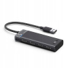 UGREEN ADAPTÉR HUB 1X USB-A NA 4X USB-A 3.0 5GB/S KÁBLOM 20CM 0,2M
