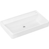 HANSGROHE Xanuia Q závesné umývadlo bez otvoru, bez prepadu, 800 x 480 mm, biela, s povrchom SmartClean, 61139450