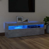 zahrada-XL TV skrinka s LED svetlami betónová sivá 120x35x40 cm 804377