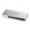 ZYXEL GS1200-8HP v3, 8portový gigabitový PoE+ webový stolný prepínač, 4x PoE, 68 W