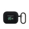 Lacoste Liquid Silicone Croc Logo Case pre AirPods Pro 2 Black