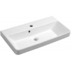 Sapho Thalie umývadlo 70x37 cm obdĺžnik klasické umývadlo-umývadlo na nábytok-vstavané umývadlo biela TH11070